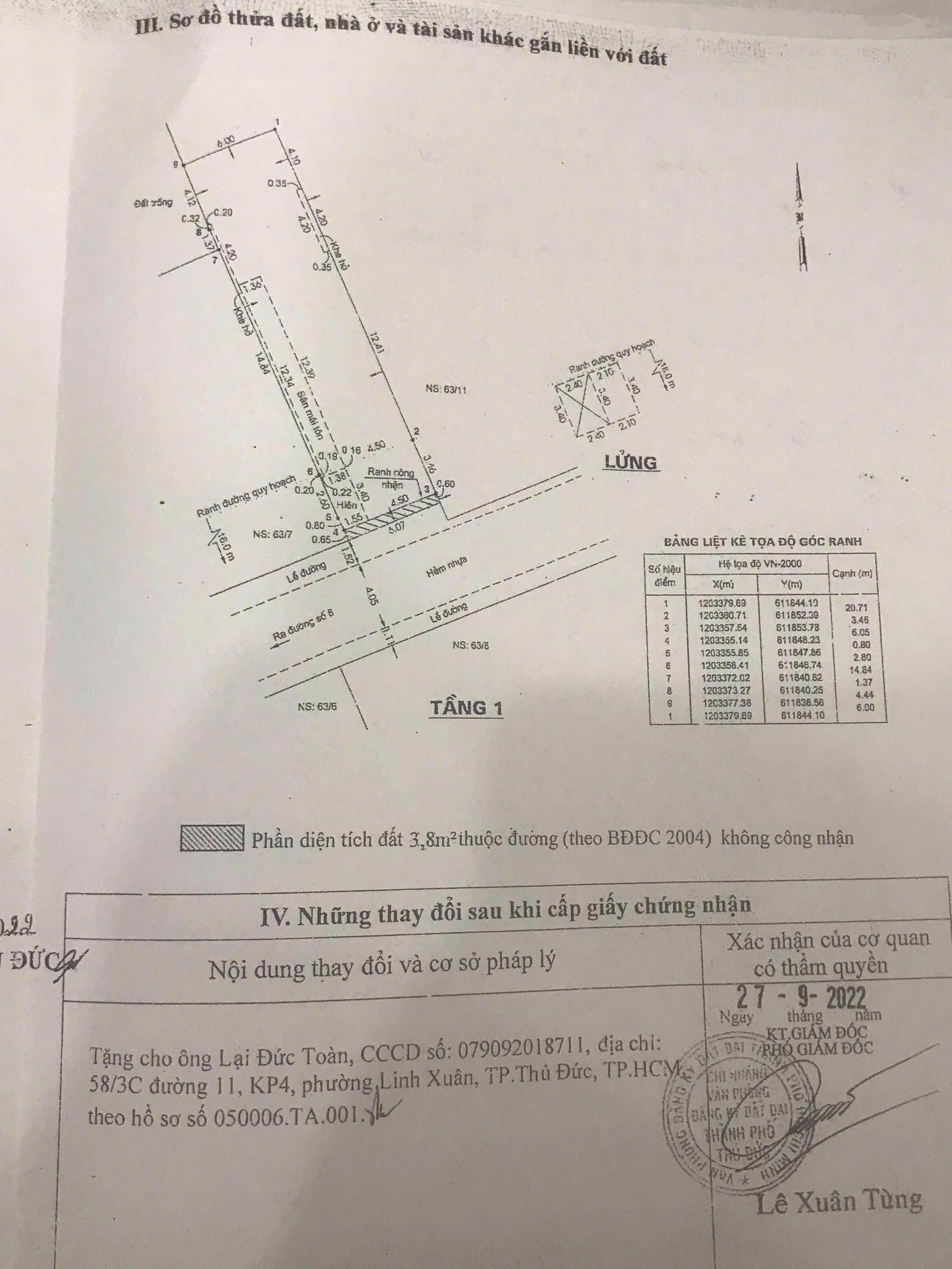 Cần bán Nhà mặt tiền Phường Linh Xuân, Thủ Đức, Diện tích 148m², Giá 09.6 Tỷ 2