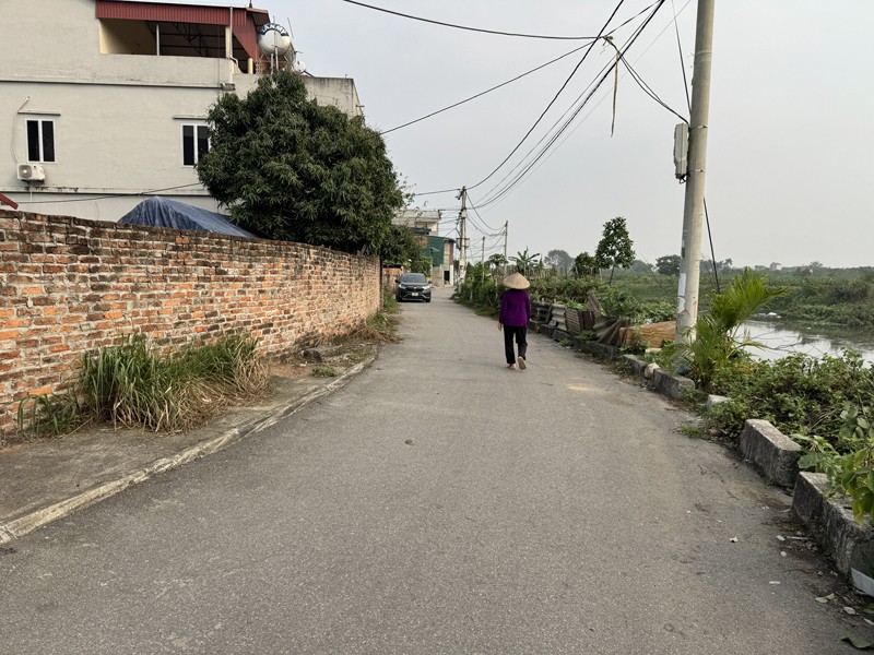 Bán 50,2m2 đất, lưu không 47m2 thôn Xuân Thụy, Bát Tràng. View Sông - Sát Ocean Park - Đường 10m 5
