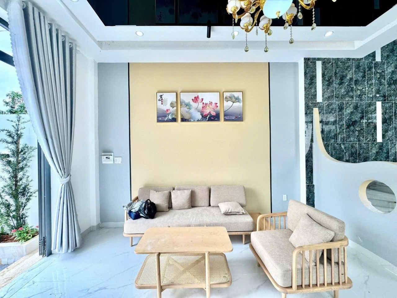 Bán nhà vườn đẹp xã Long Trạch, Cần Đước dt 288m2 full thổ 1 lầu m 4pn,3wc giá 4,85 tỷ 20