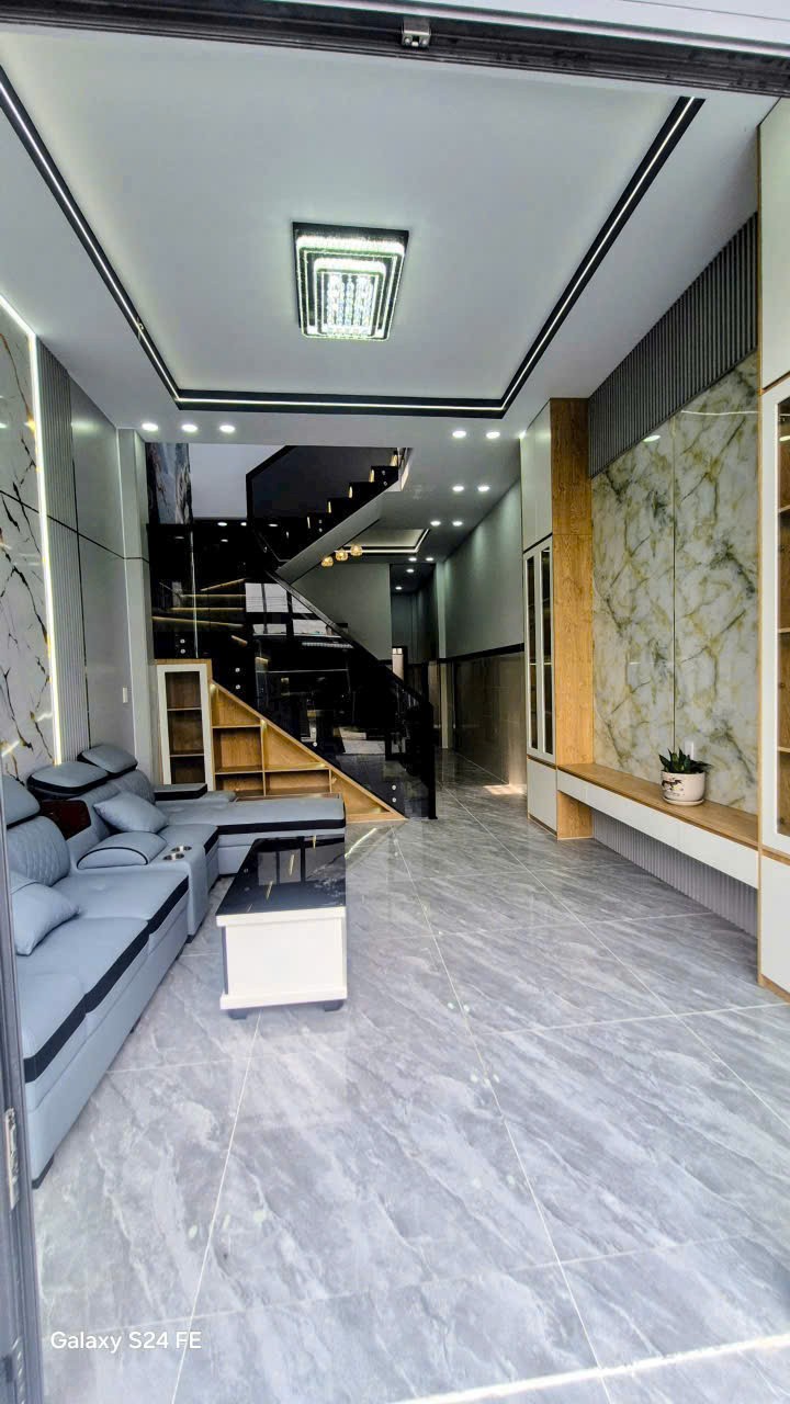 Bán nhà mới xây đường oto beton Mỹ Hạnh Nam dt 88m2 1 lầu , 3pn,3wc, tặng full nội thất giá 2,55 tỷ 14