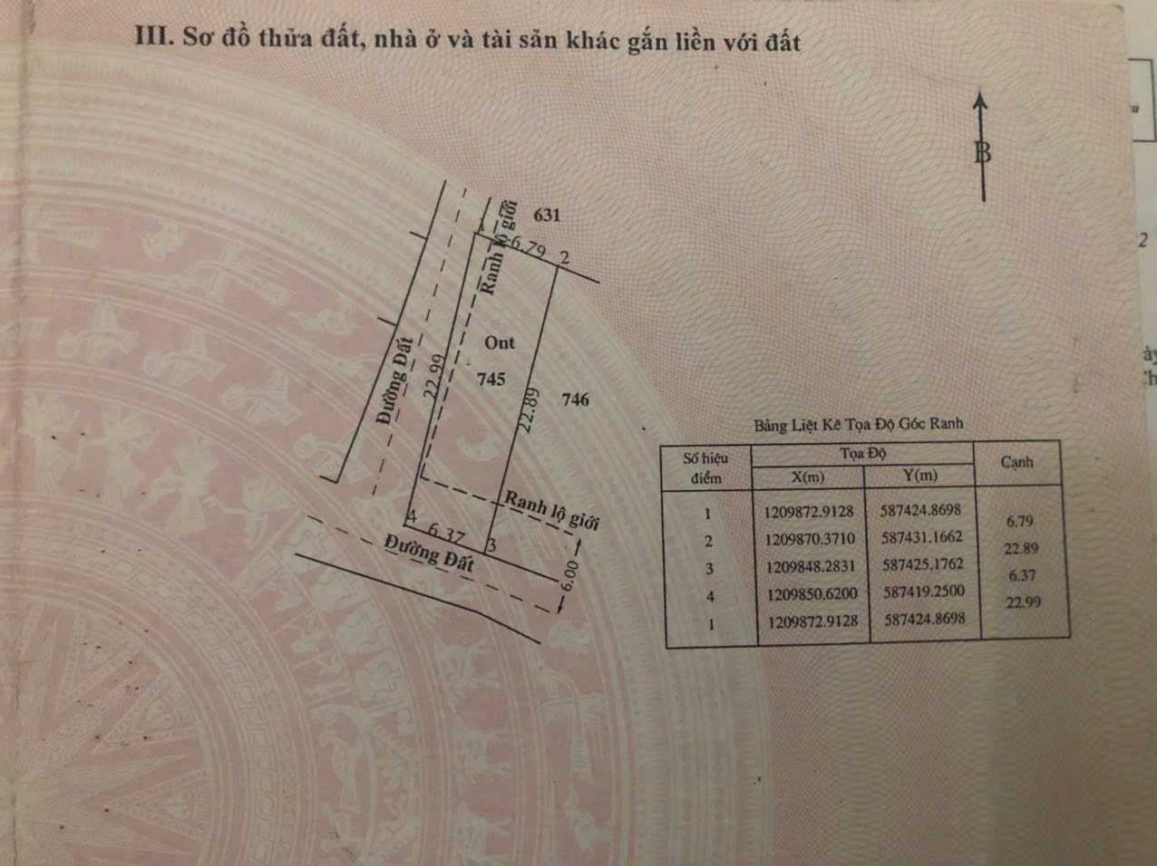 Bán đất thổ cư hẻm 2 mặt tiền đường nhựa xã Tân Phú Trung dt 494m2 giá 3 tỷ 3