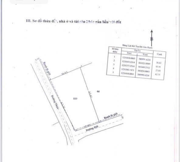 Bán đất góc 2 mặt tiền đường nhựa xã An Phú tdt 2000m2 ( 490m2 thổ ) giá 10,5 tỷ 2