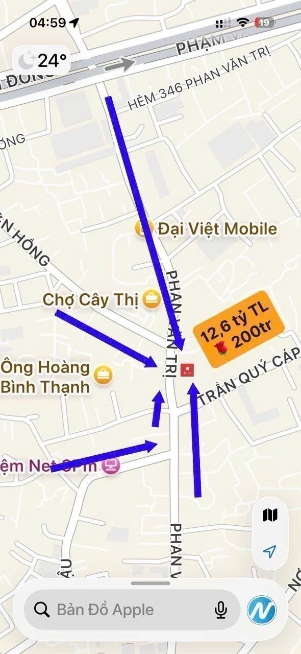 Cần bán Nhà mặt tiền Phường 6, Bình Thạnh, Diện tích 63m², Giá 12.6 Tỷ 2