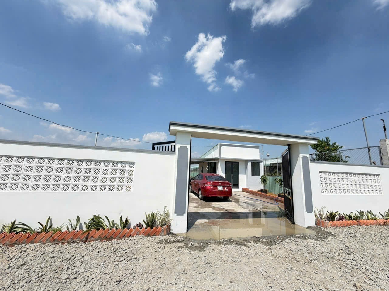 Bán nhà vườn mới xây có vườn cây ao hồ xã Tân Thành, Thủ Thừa tdt 1000m2 giá 1,39 tỷ 8