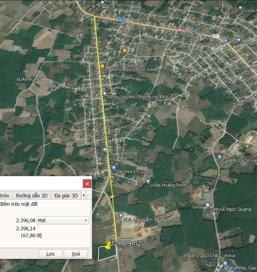 Cần Bán 12,719m2 đất mặt tiền đường lớn cách Quốc Lộ 1A 2,3km, sổ đỏ, giá 7,8tỷ. (rẻ nhất khu vực) 1