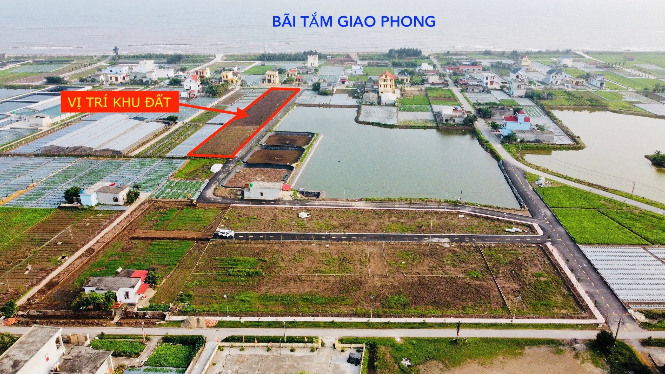 Bán đất nền ven biển Quất Lâm- Nam Định đã có sổ giá 700tr/lô