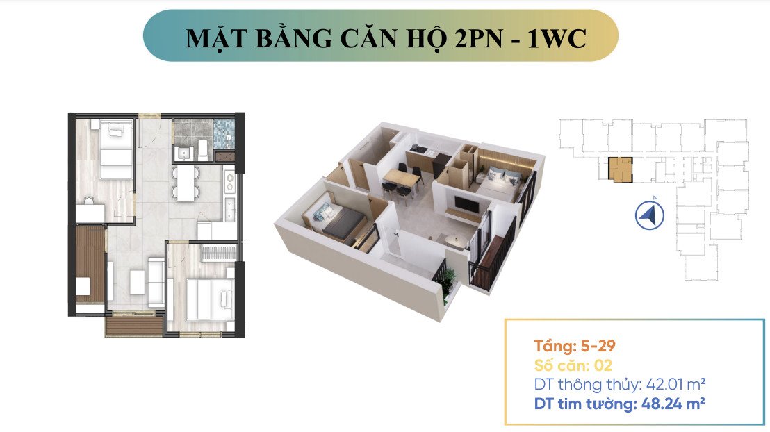 Cần bán Căn hộ chung cư đường Quốc lộ 1D, Phường Ghềnh Ráng, Diện tích 65m², Giá 2000 Triệu 4