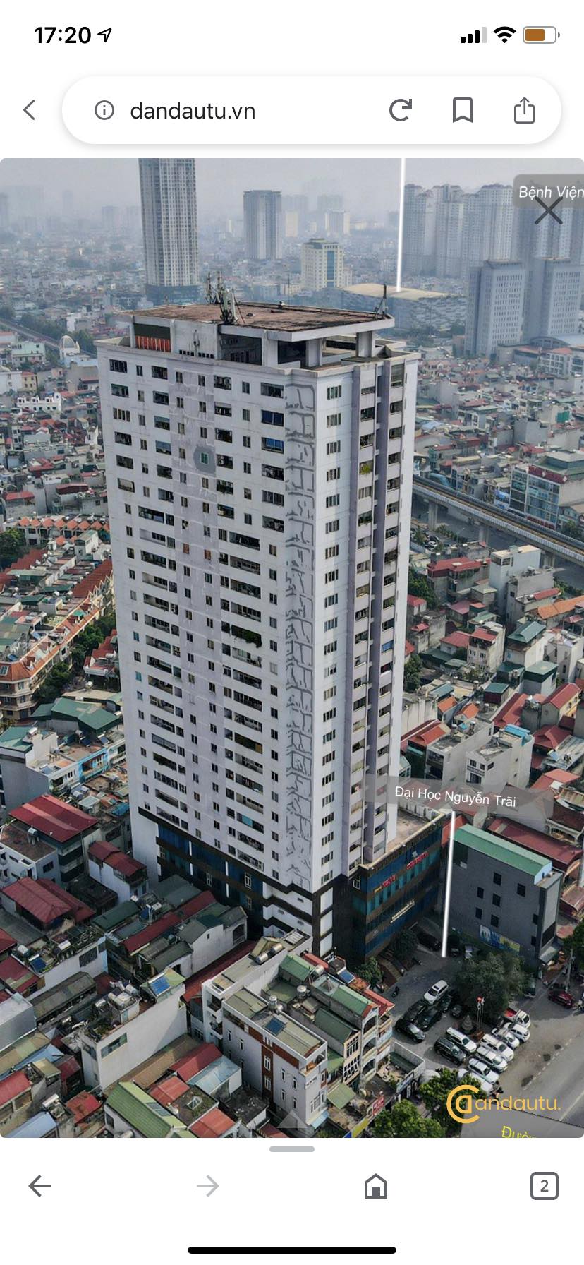 Bán Căn Góc 93m2X3PN Chung Cư THỦY LỢI TOWER- Hà Đông- Full Đồ- Sẵn Sổ- Nhỉnh 2 tỷ 5