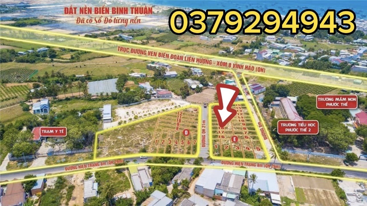 Đất nền ven biển Tuy Phong giá 9xx gần cao tốc Phan Thiết – Vĩnh Hảo (khánh thành vào ngày 19/5) 2