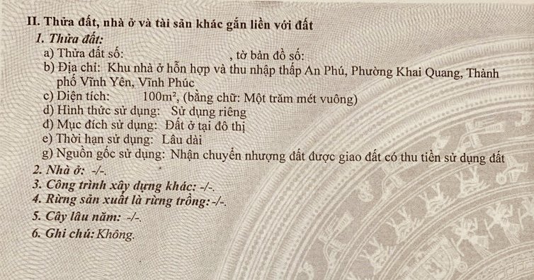 Cần bán Đất đường Phan Chu Trinh, Phường Khai Quang, Diện tích 100m², Giá 8 Tỷ 2