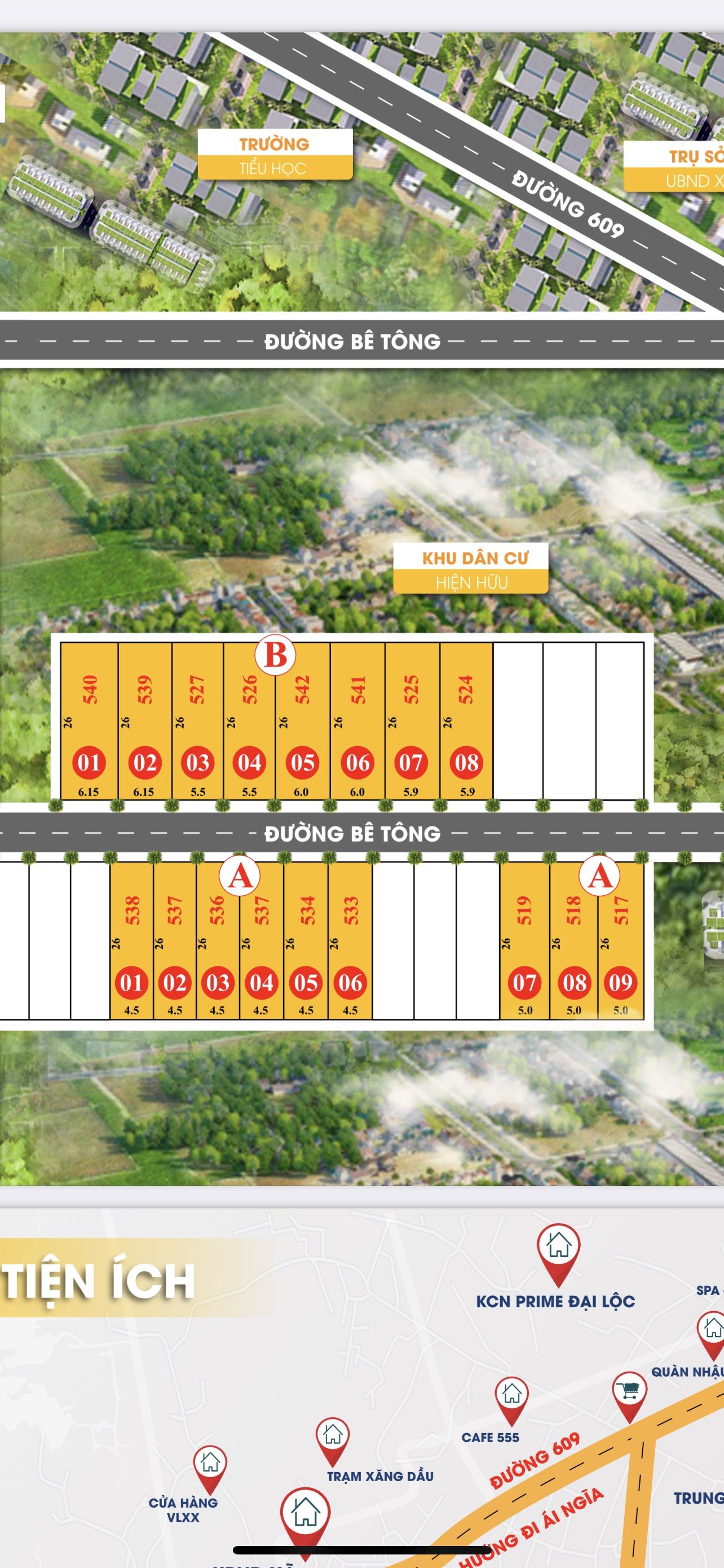 350tr sở hữu lô 160m2 thổ cư  KDC chợ Phú Hương 4