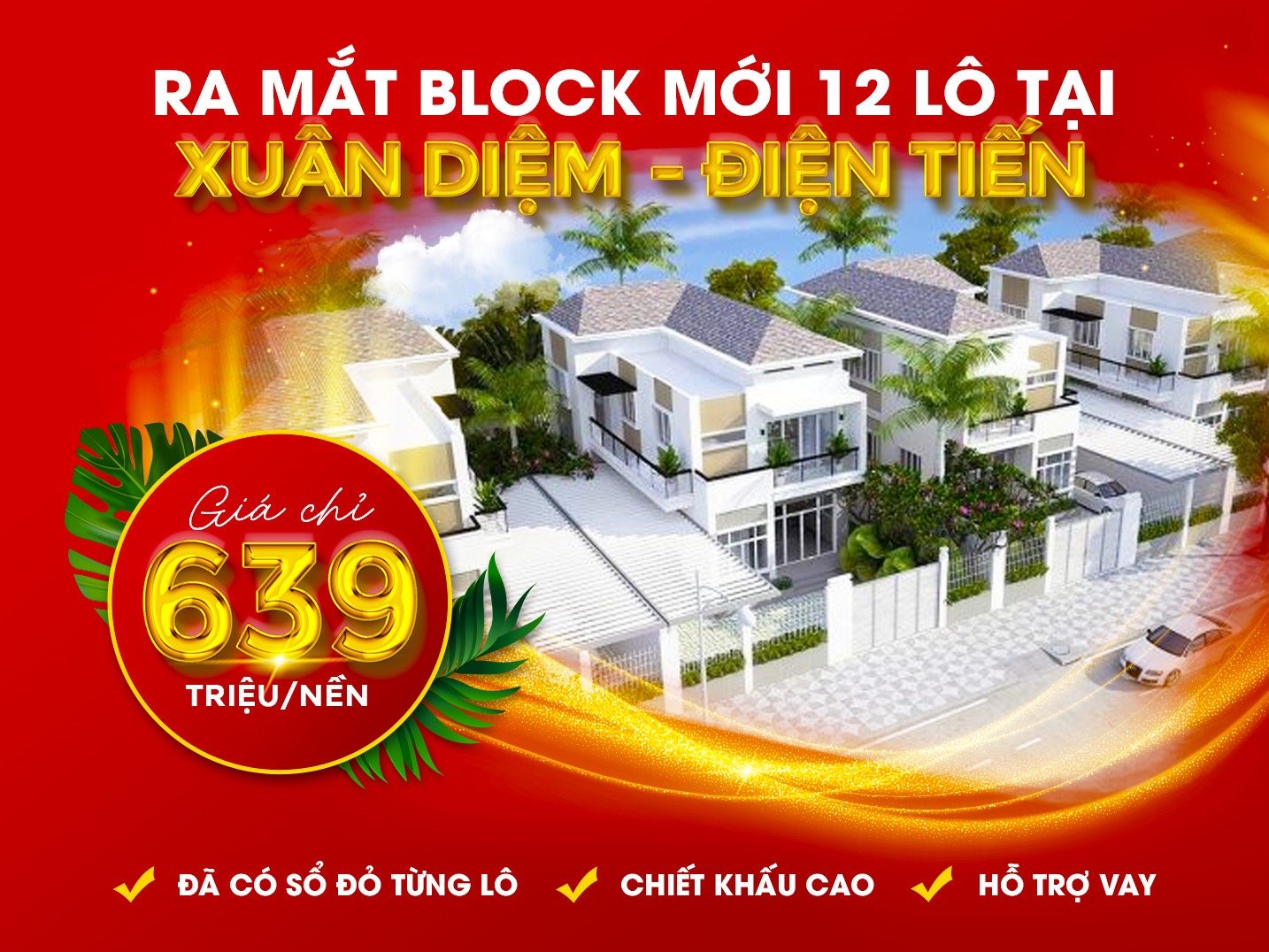 Mở 12 lô KDC Xuân Diệm cách trung tâm Đà Nẵng chỉ 10km