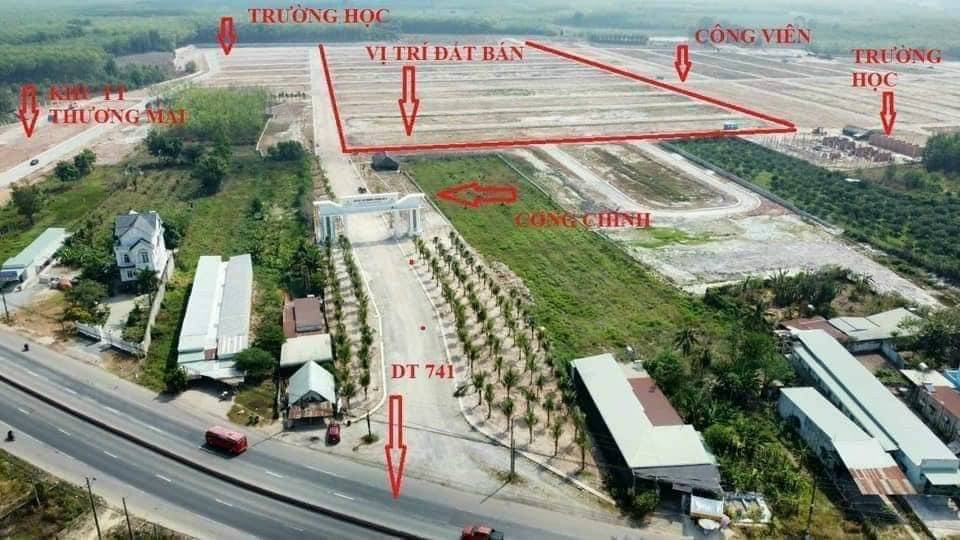 Cần bán Đất đường ĐT 741, Xã Phước Hòa, Diện tích 65m², Giá 889.000.000 Triệu 1