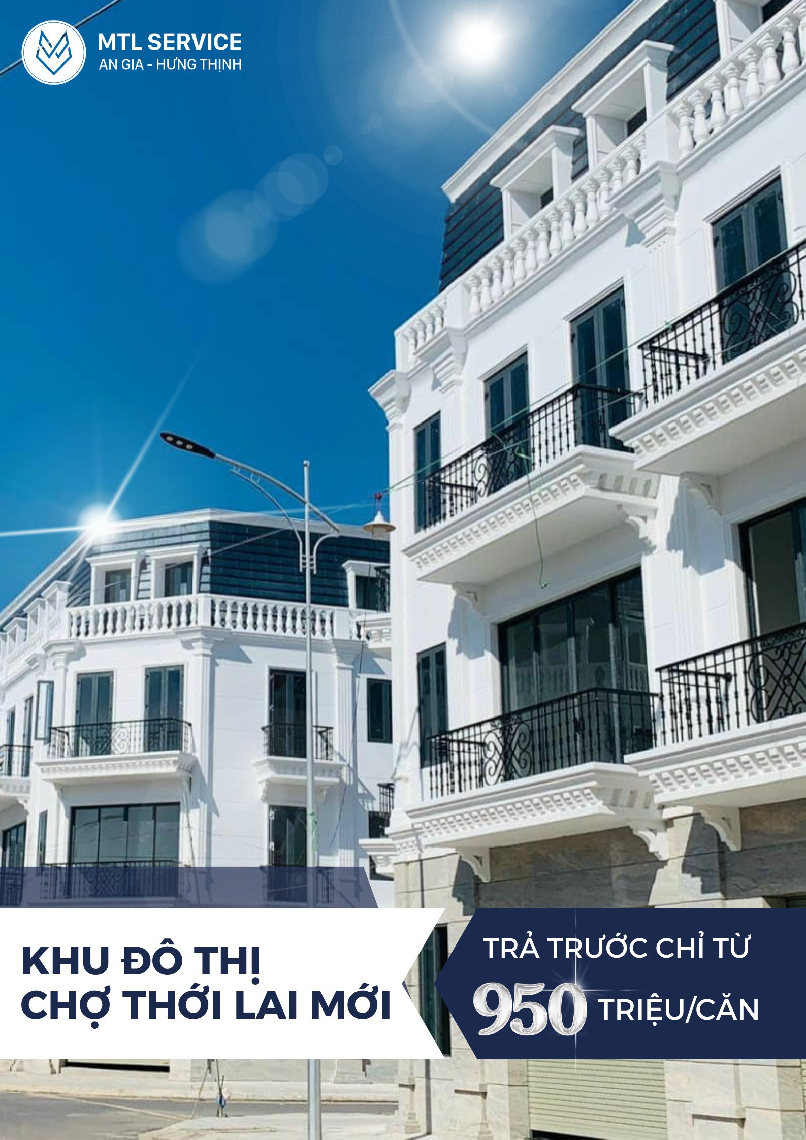 BÁN NHÀ PHỐ THƯƠNG MẠI - KHU ĐÔ THỊ CHỢ THỚI LAI MỚI 7