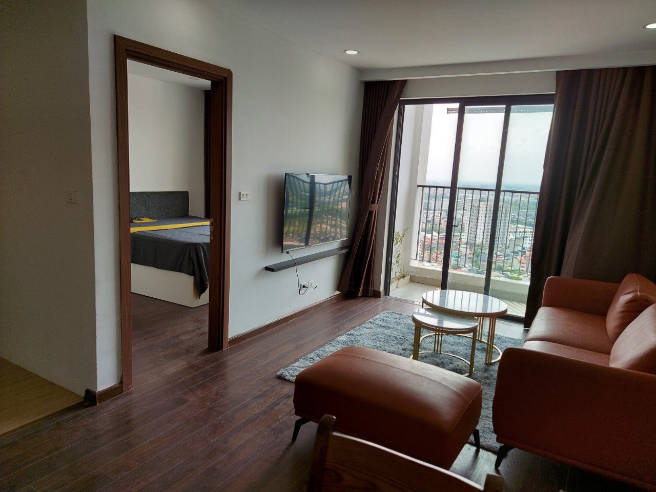 Cho thuê căn hộ ở Five Star Kim Giang, 84m2 2PN đủ đồ, giá 14tr/tháng. LH 0327582785