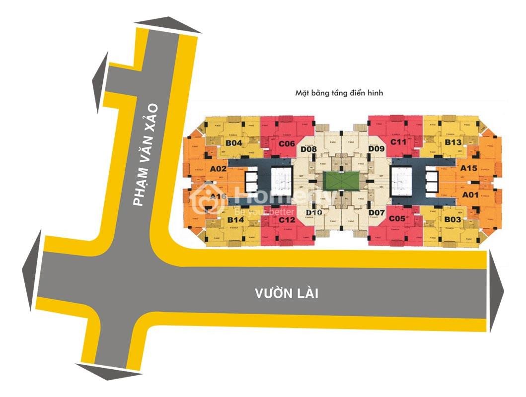 Cần bán Căn hộ chung cư đường Vườn Lài, Phường Phú Thọ Hòa, Diện tích 86m², Giá 2480 Triệu 7