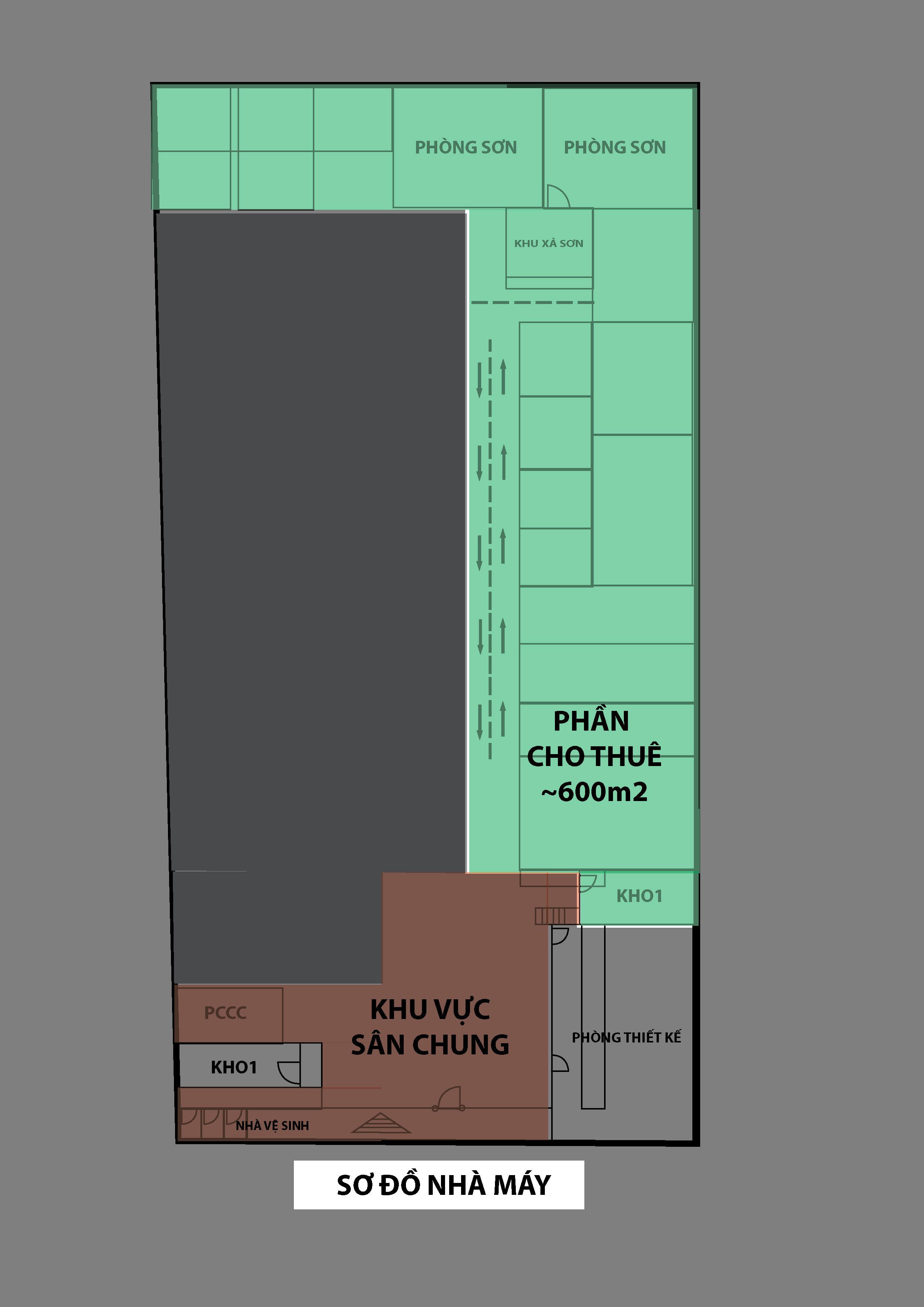 Cho thuê Kho - Nhà xưởng đường Bình Phú, Phường Tam Phú, Có thể làm xưởng Sơn - Diện tích 600m², Giá 40 Triệu/tháng 9