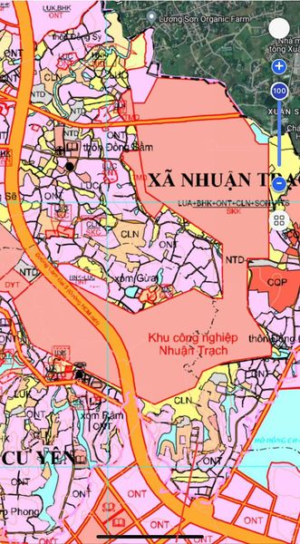 CHÍNH CHỦ GỬI BÁN ĐẤT THỔ CƯ BÁM ĐƯỜNG MỚI SANG KCN NHUẬN TRẠCH 3