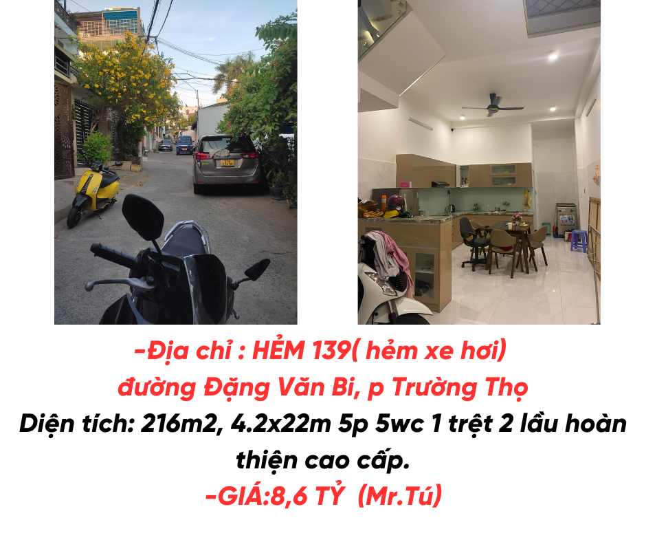 TỔNG HỢP NHÀ HẺM XE HƠI KHU VỰC THỦ ĐỨC 2