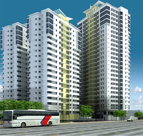 Cho thuê Căn hộ chung cư dự án An Phú Apartment, Diện tích 90m², Giá 9 Triệu/tháng