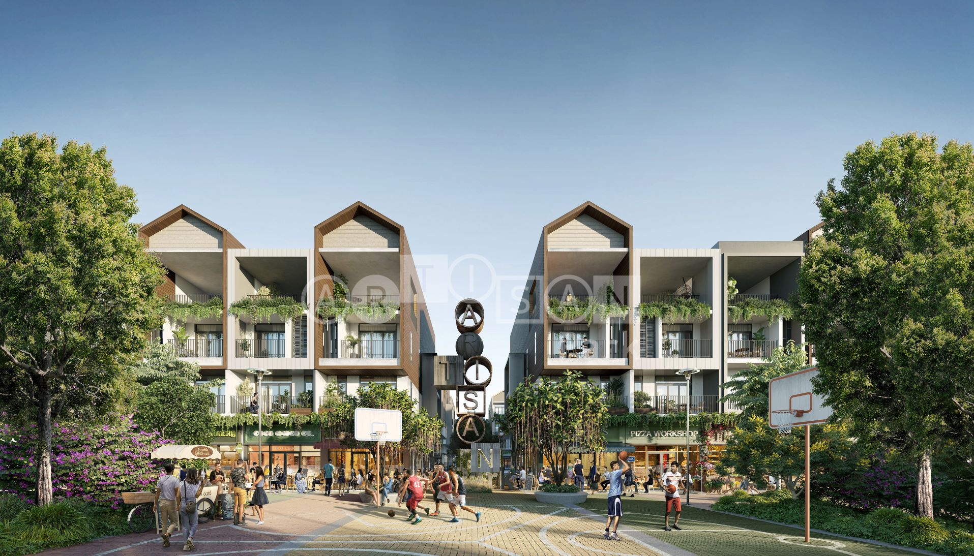 Bán Nhà phố dự án Artisan Park, TP mới Bình Dương. Diện tích 100m², Giá 8.5 Tỷ 5