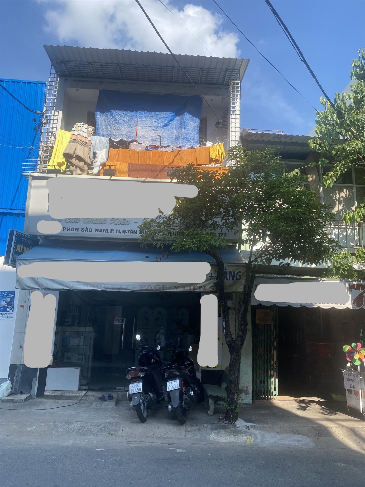 Bán nhà phường 11 Tân Bình, mặt tiền Phan Sào Nam, gần ngã tư Bảy Hiền