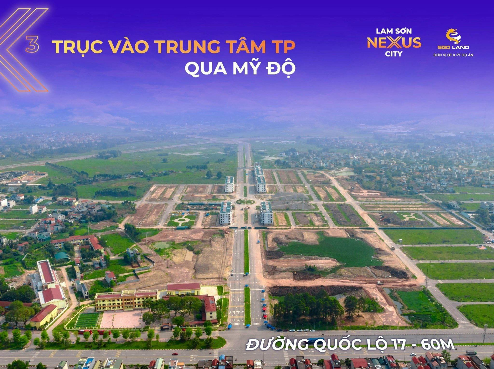 Mở bán đợt 1 đất nền trung tâm tp Bắc Giang giá từ 2ty4 4