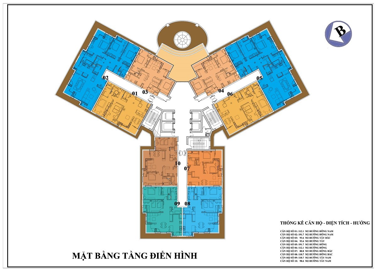 Cho thuê MB thương mại, văn phòng 250m2- 600m2 tại Trung Yên Plaza lô góc Trung Hòa- Trần Duy Hưng 4