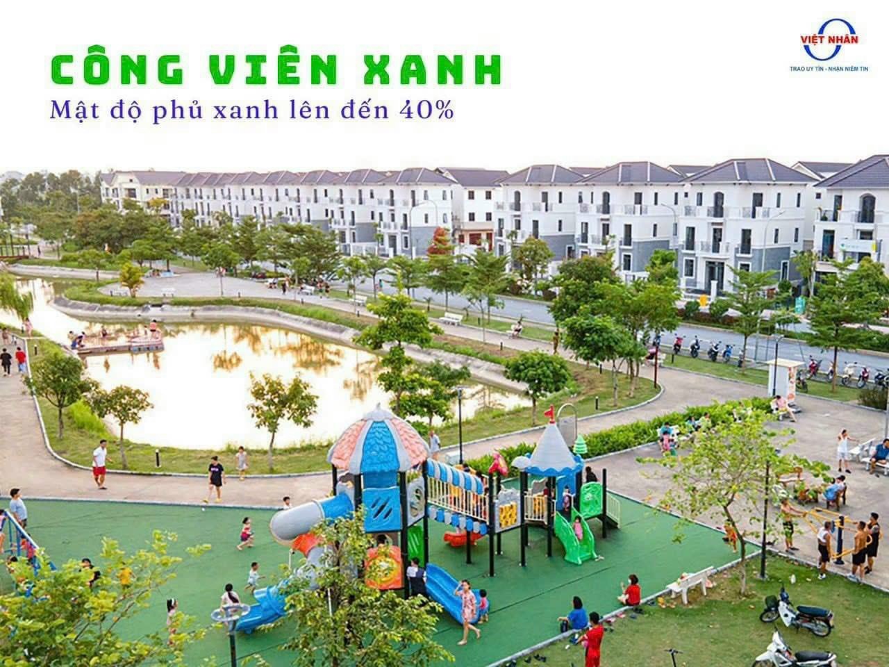 Chốt nhanh căn biệt thự góc siêu rộng, view công viên đẹp nhất Vsip Từ Sơn với mức giá cực tốt