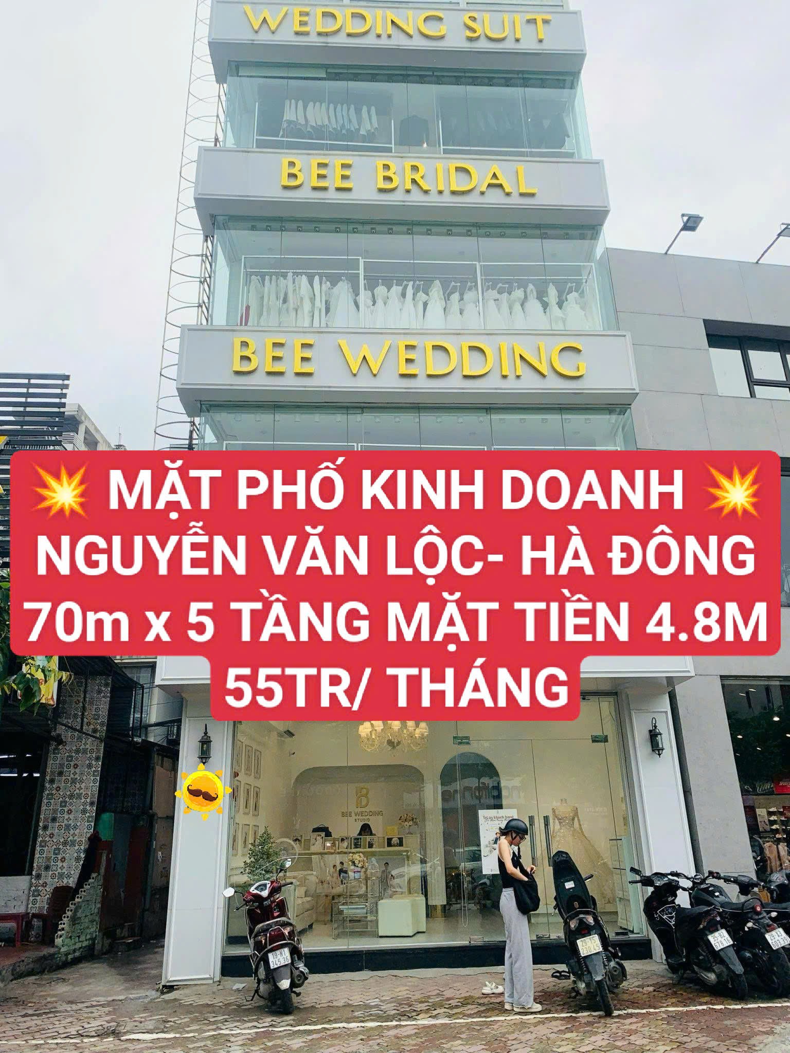 Cần bán Nhà mặt tiền đường Nguyễn Văn Lộc, Phường Mỗ Lao, Diện tích 350m², Giá 55 Triệu
