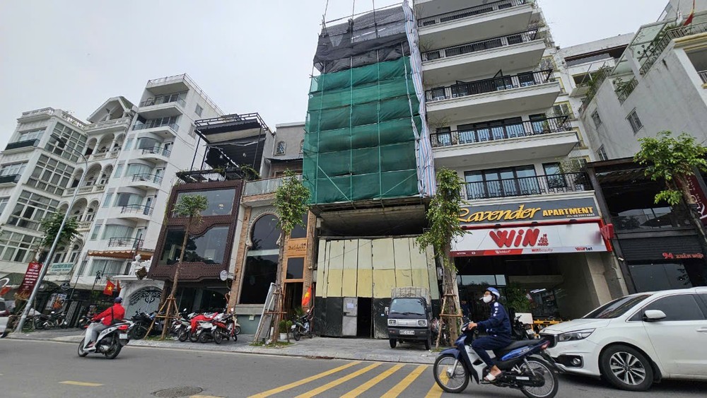 Tòa Apartment 35 Đặng Thai Mai 150M2 7 Tầng MT10M 64 Tỷ nhà có hầm