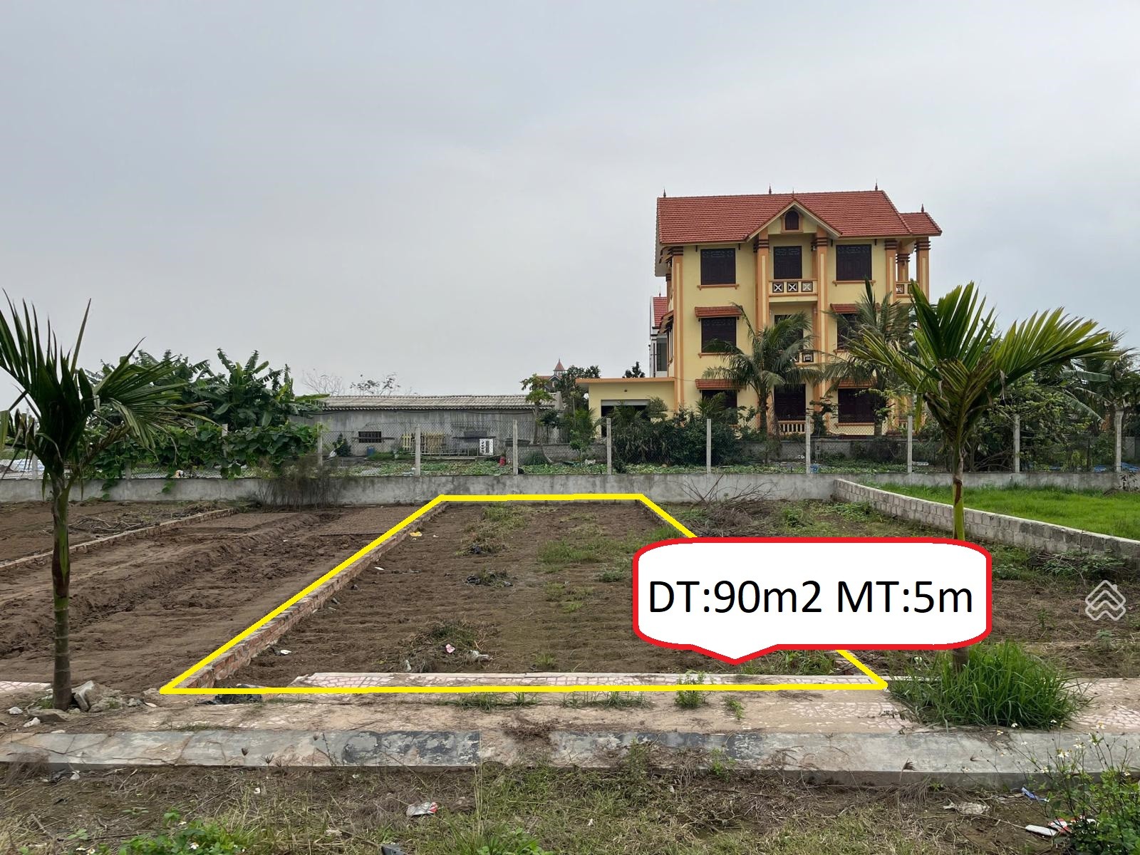 Cần bán Đất đường Quốc Lộ 37B, Thị trấn Quất Lâm, Diện tích 90m², Giá 1.8 Tỷ 2