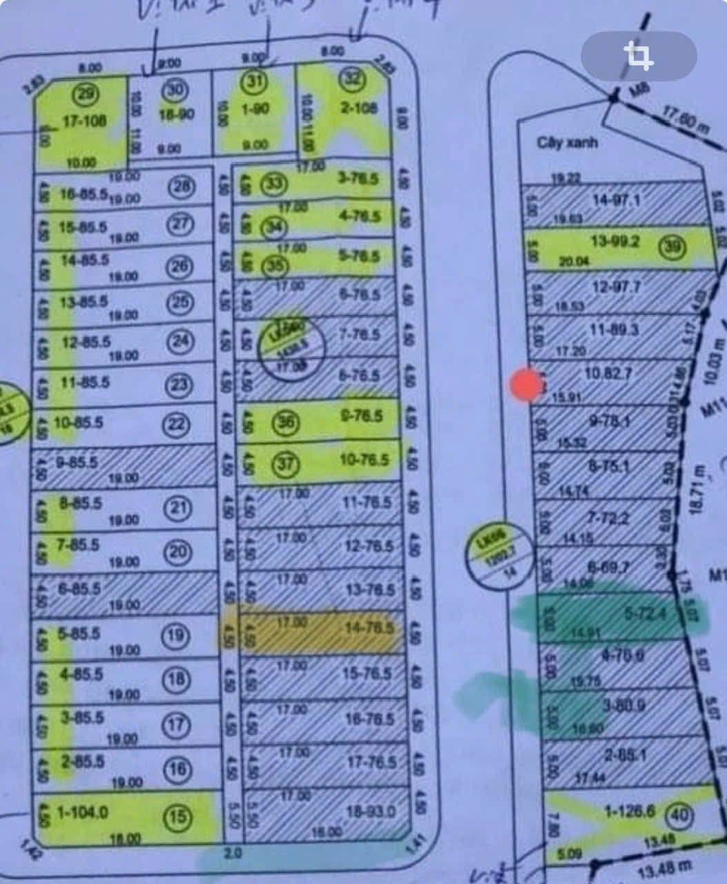 Đất đấu giá Thôn Tiền TT Lai Cách – Gần cổng KCN Đại An – 76.5m², giá chỉ 2.x tỷ Rẻ nhất khu 3