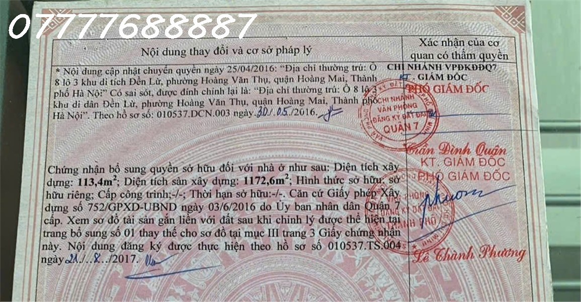 7%/năm Tòa Nhà Căn Hộ Dịch Vụ 50P HĐT 300tr/T 8 Tầng Mt Đường 24m Q7 5