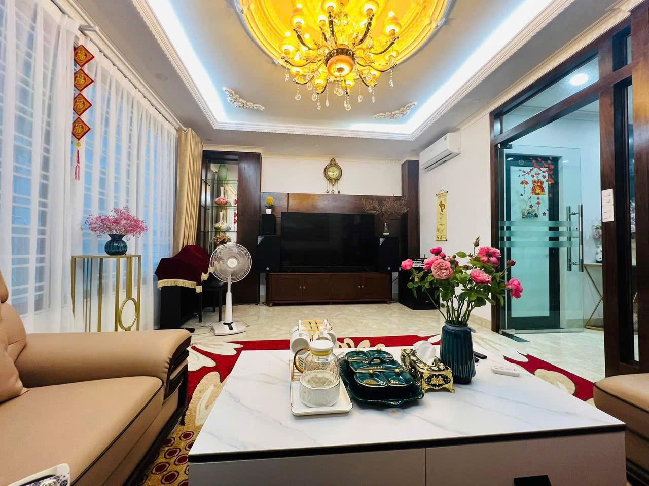 PHÂN LÔ HOÀNG QUỐC VIỆT – THANG MÁY – ÔTÔ VÀO NHÀ - 75M*6T - SỔ VUÔNG ĐẸP 2