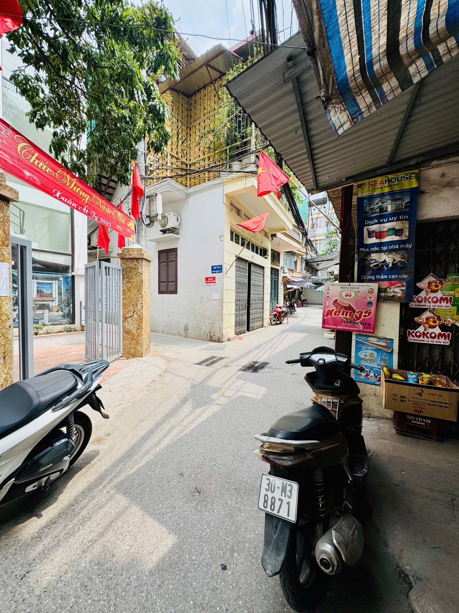 BÁN NHÀ LÔ GÓC ĐƯỜNG HOÀNG MAI – 3 MẶT THOÁNG – Ô TÔ TRÁNH –  60M² – 13.8 TỶ
