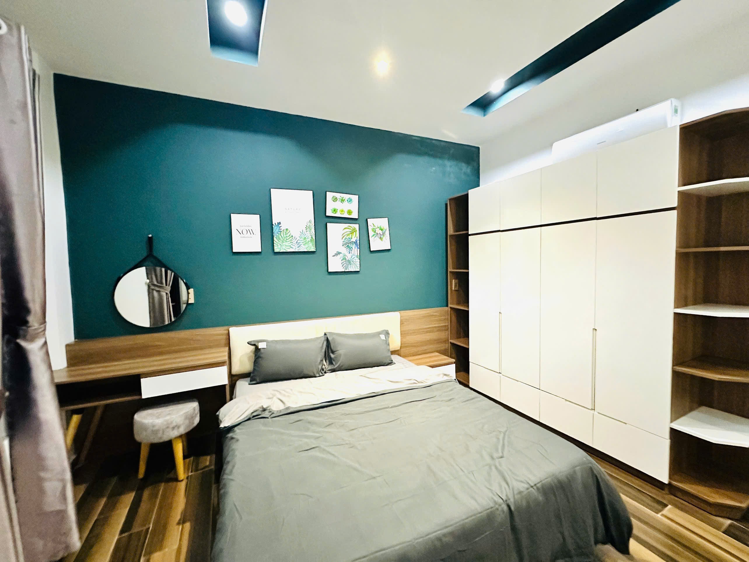 Nhà 3 tầng mới 100%, kiệt ô tô Trần Cao Vân, thiết kế hiện đại xanh mát 3