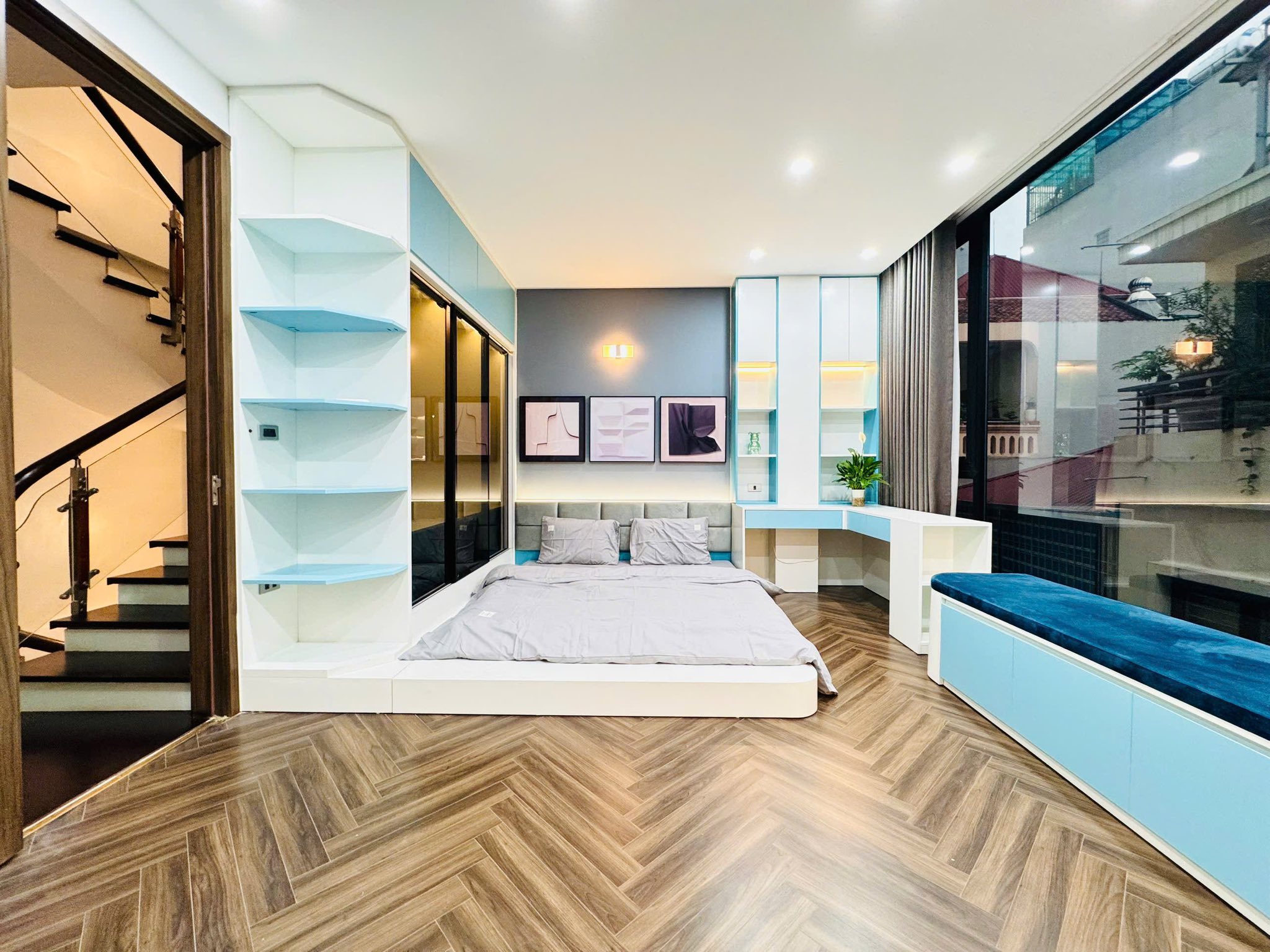 GARA Ô TÔ KINH DOANH - TOÀ BUILDING HOÀNG VĂN THÁI – 6 TẦNG – 12.9 TỶ - MẶT TIỀN 5.3M 4