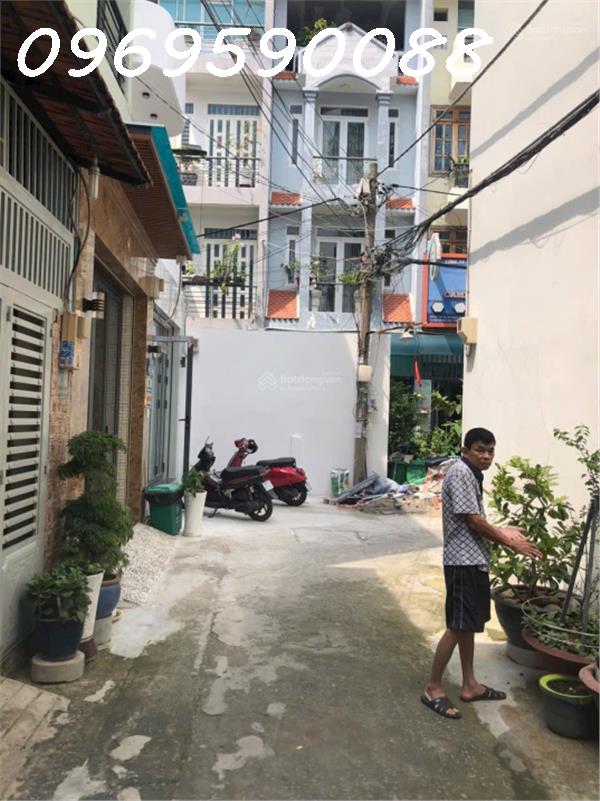 Bán nhà hẻm HXH TKTQ DT 4x13m2 4t vuông vắn nhà kiên cố giá chỉ 5 tỷx 4