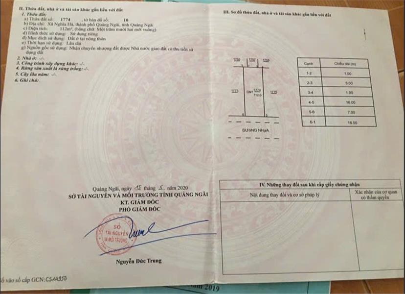 Cần bán nhanh nền đất KDC An Lộc Phát hướng Nam, 112m2 giá 650tr 2