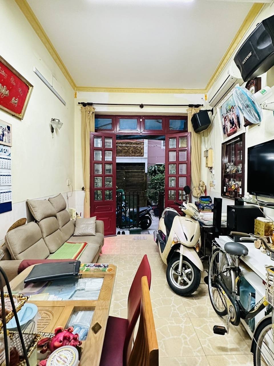 Bán Nhà 57m² Hẻm xe hơi 6m, 4PN, Huỳnh Thiện Lộc, Tân Phú, 5.5 tỷ 2