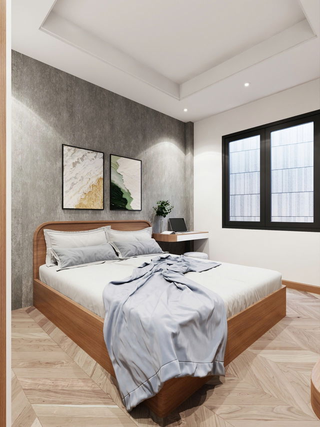 NHÀ MỚI ĐẸP NGÕ 3 GÁC  Phố Bát Khối-Long Biên 42m2,X  6 tầng, mặt tiền  3.5m, 7.5 tỷ. 5
