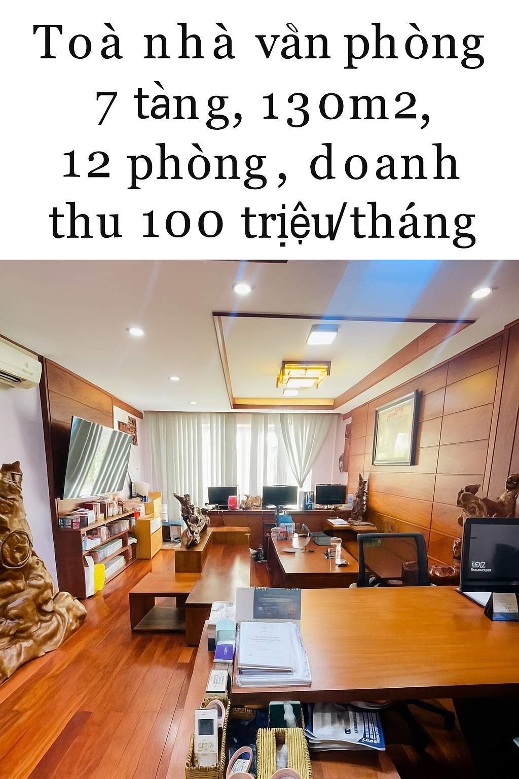 TOÀ NHÀ 7 TẦNG 130m2 GỒM 12 PN ĐANG CHO THUÊ 100TR/THÁNG - GIÁ 32.3T 10