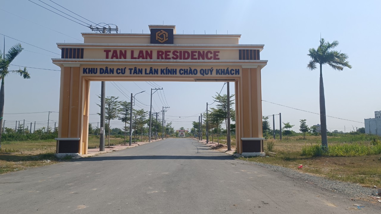 Đất nền kdc Tân Lân Residence 64m2 cần bán giá đầu tư 850tr