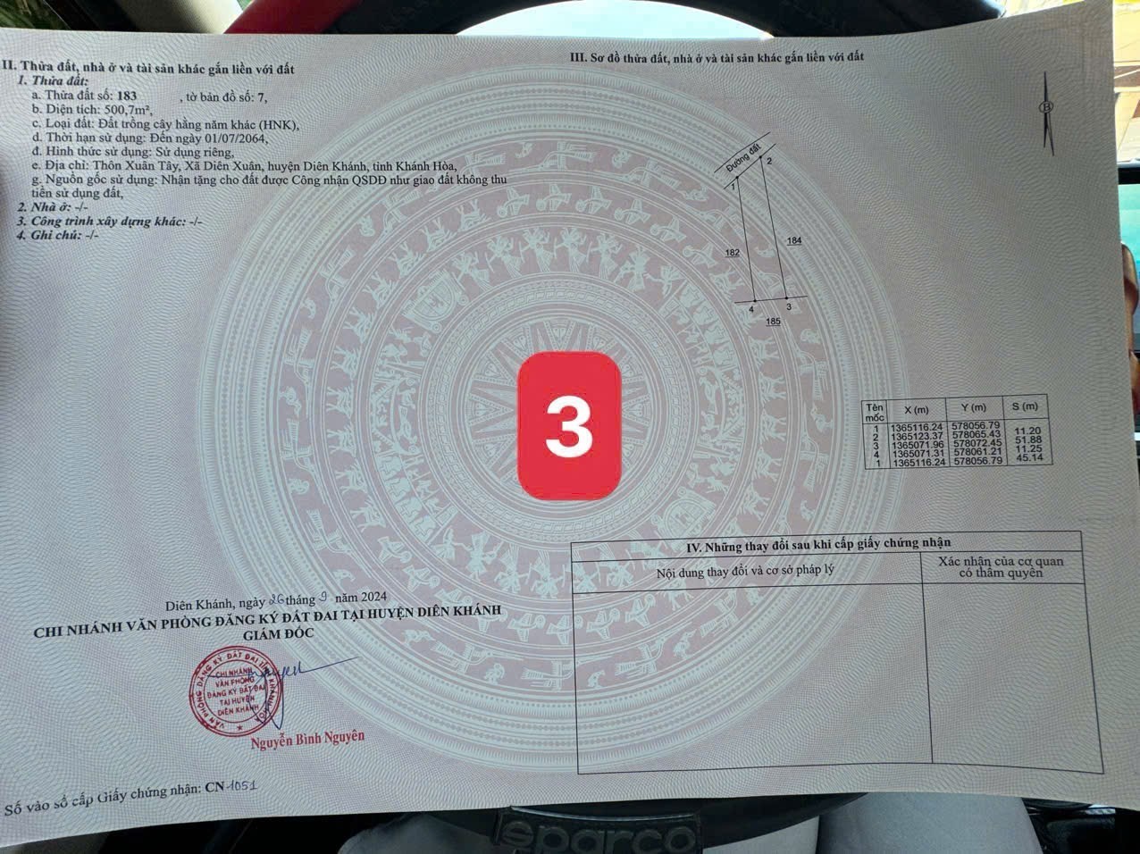 Bán đất vườn Diên Xuân giá rẻ cách khu dân cư chỉ 300m 7