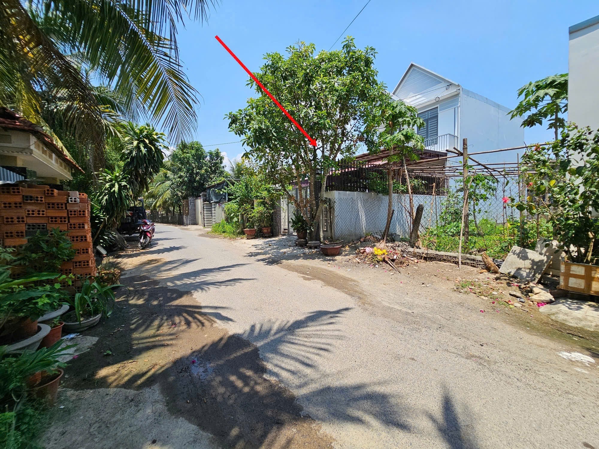 Bán nhà Diên Sơn mặt tiền đường Liên Xã thôn Tây 3 2