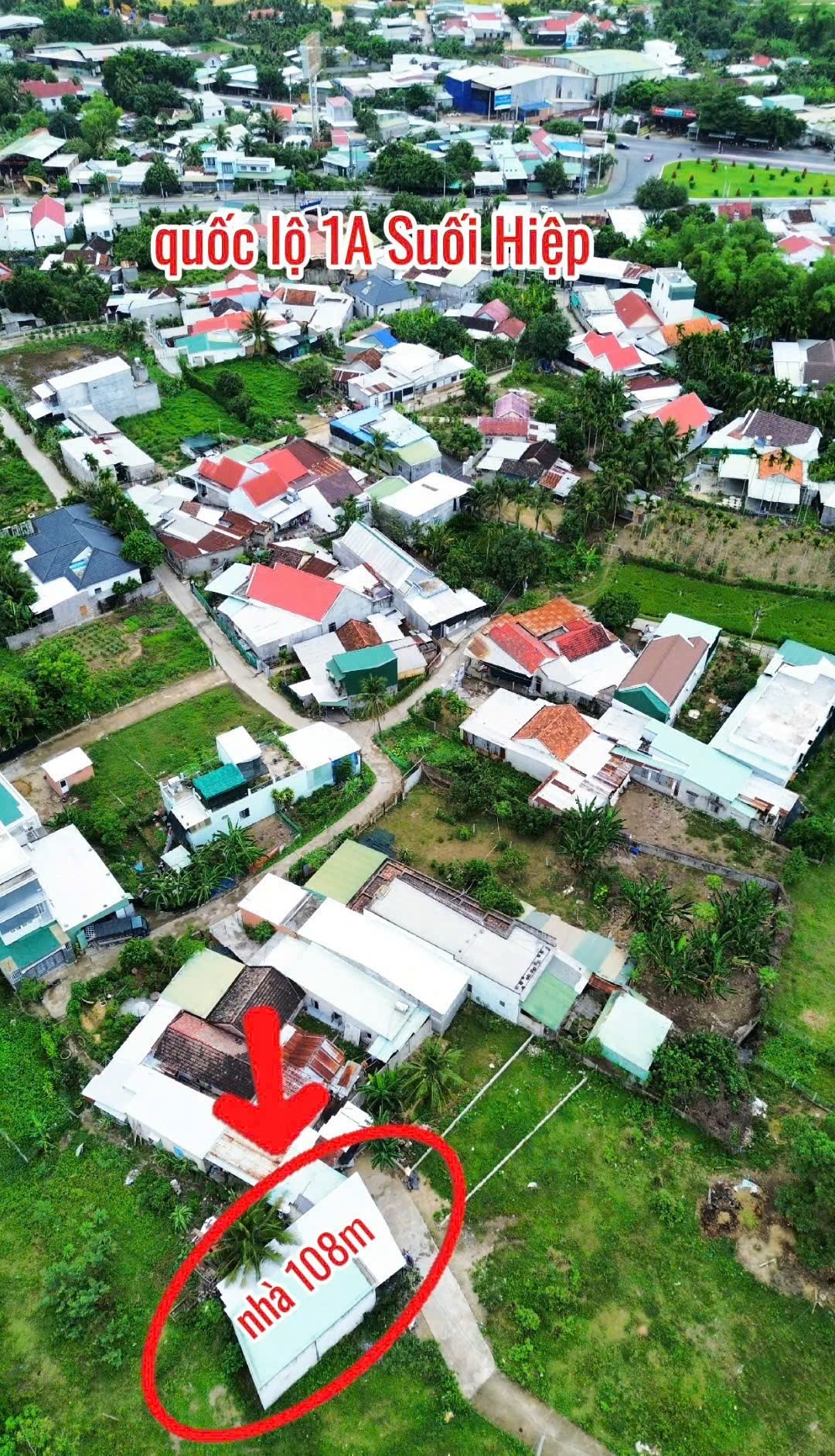 Bán nhà Suối Hiệp giá rẻ thôn Phú Hậu - full thổ cư 10