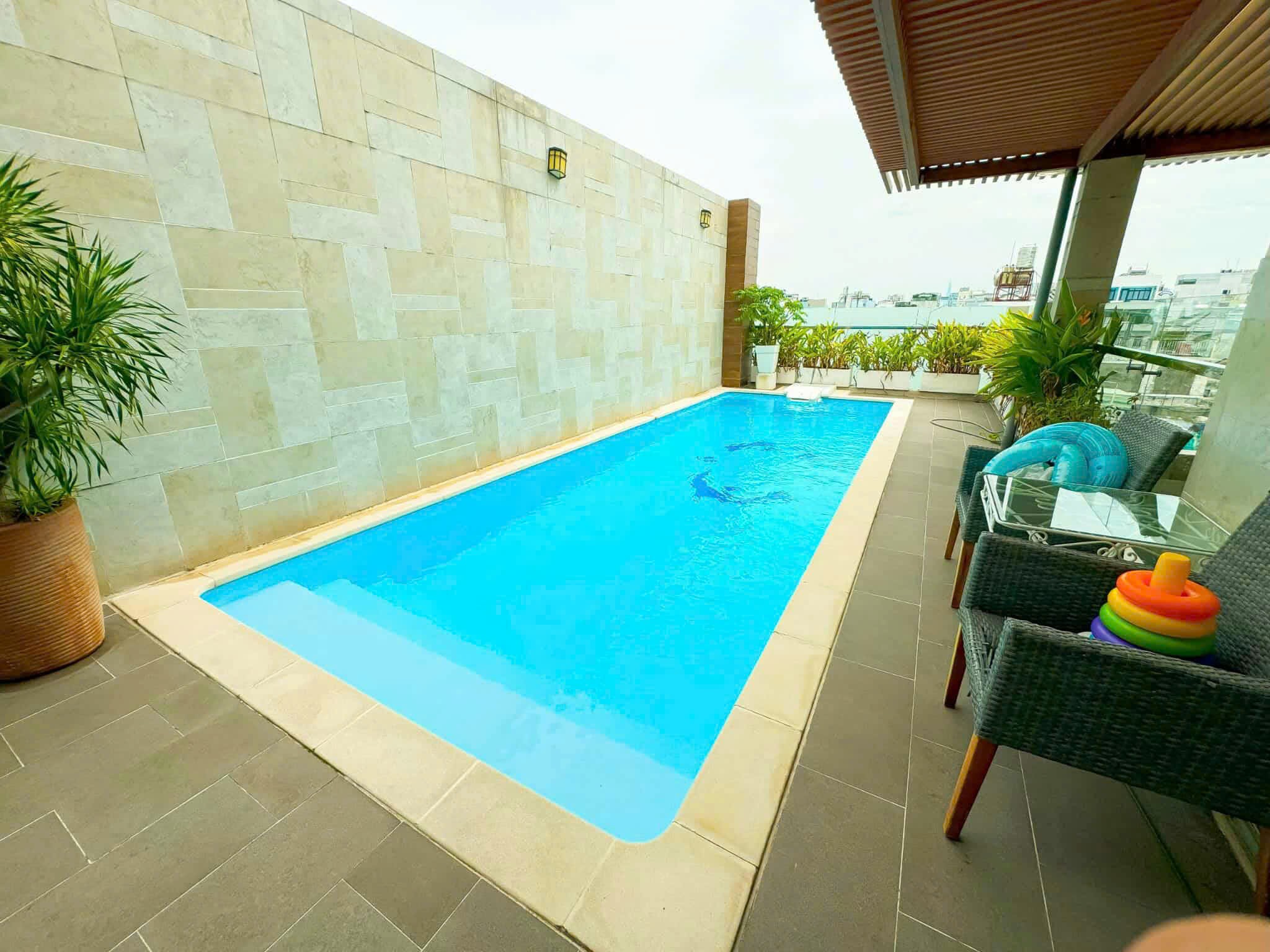 BIỆT THỰ 7 TẦNG 200M2 NGANG 12.5 – HẦM, HỒ BƠI – NGAY NHÀ GA T3 – CHỈ 69 TỶ TL 3