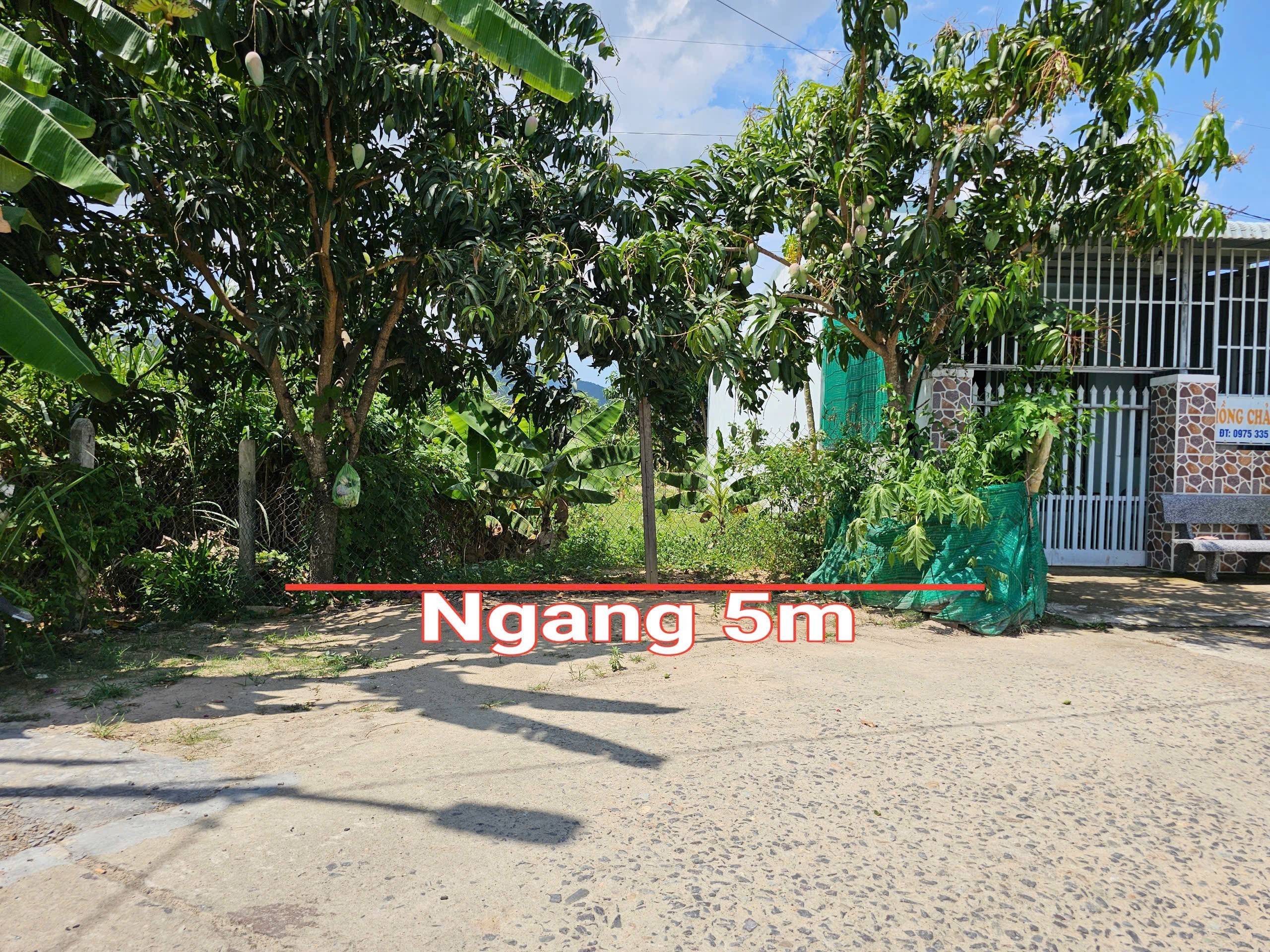 Bán đất Suối Hiệp thôn Phú Hậu full thổ cư mặt đường bê tông rộng 6m thông