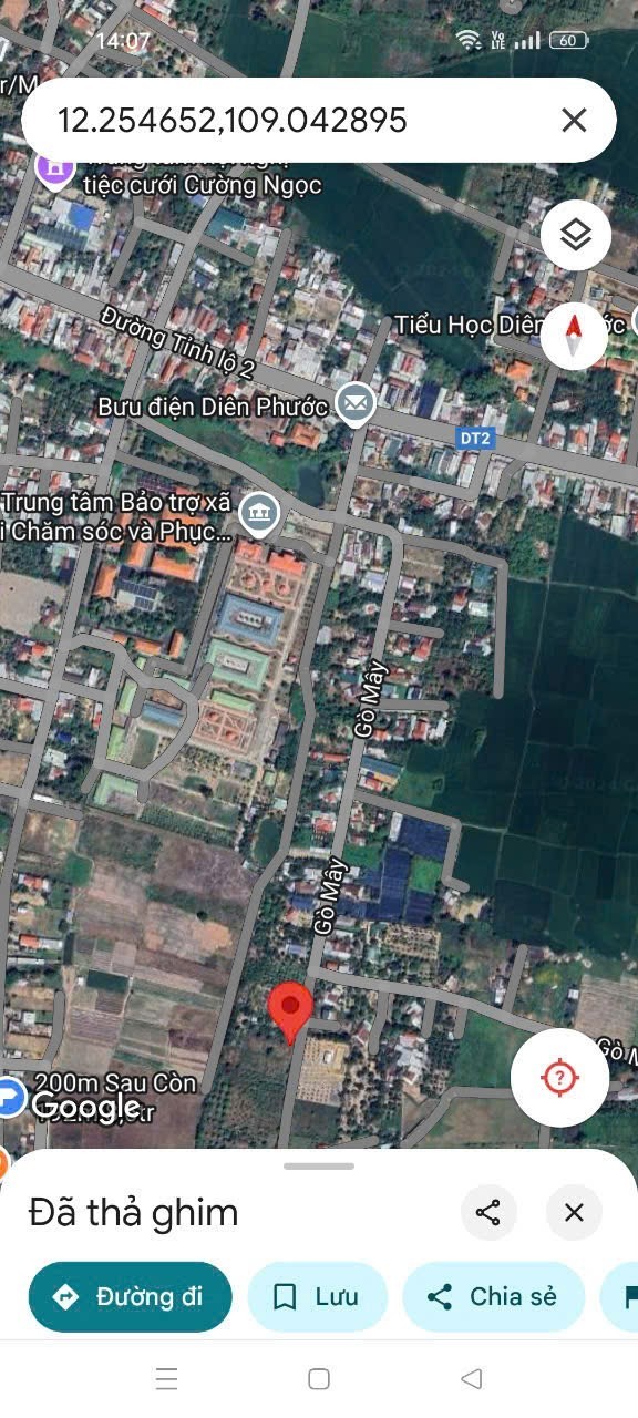 Bán đất Diên Phước giá rẻ đường Gò Mây cách Tỉnh Lộ 2 đúng 600m 7